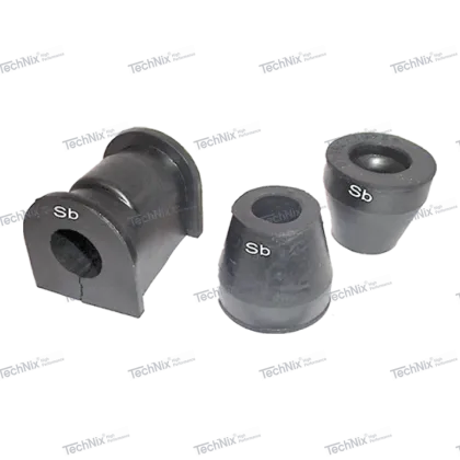 RUBBER CUT BUSH KIT 6PCS