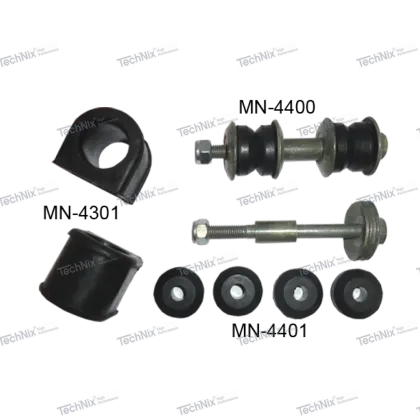 RUBBER CUT BUSH KIT W/LINK
