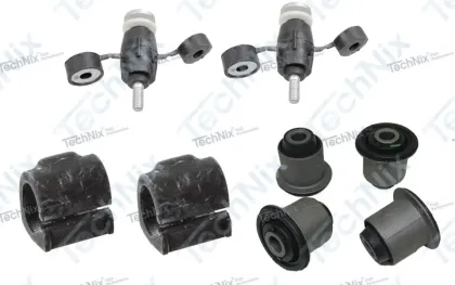 Rubber Bush Kit FR 8 Pcs With Link
